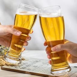 Bộ 6 Cốc Thủy Tinh Uống Bia Hơi Hà Nội, Cốc Thủy Tinh Cỡ Lớn 4