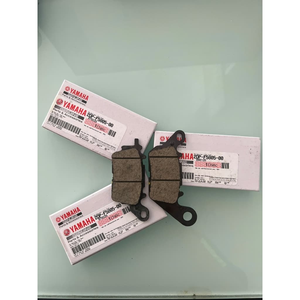 Má phanh trước, phanh sau chính hãng Yamaha cho xe Janus