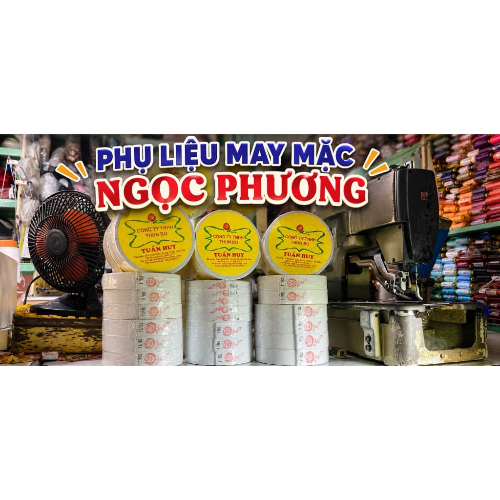 ( cuộn 10m) Chun luồn quần hiệu Bông hồng nhiều cỡ