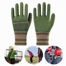 Combo 6 12 24  Găng Tay Cao Su Lốp Chống Mài Mòn Bảo Hộ Lao Động 8