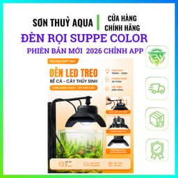 Đèn LED Super Color Thủy Sinh WIFI Điều Khiển APP Điện Thoại - Hẹn Giờ Thông Minh - Đèn bể Cá Cao Cấp mius 3
