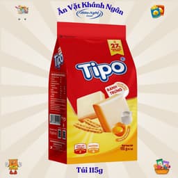 Bánh Tipo Trứng Nướng Hữu Nghị Đủ Vị 115g - 500g - HÀNG CHÍNH HÃNG 4