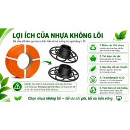 NHỰA IN 3D PLA LITE KHÔNG LÕI KAABER 1KG – GIÁ RẺ, DỄ IN, MÀU SẮC ĐA DẠNG 4