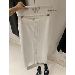 [SẴN] 𝑻𝒉𝒆𝑴𝒂𝒚 x 𝐖𝐆𝐖𝐄/ Quần Nỉ Ống Suông Nữ WG.WE 9337 Chất Mát Ống Rộng Cạp Cao Lưng Thun Dáng Dài Tôn Dáng 6