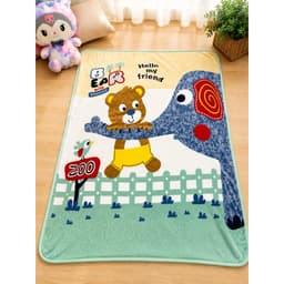 Chăn Tuyết Em Bé Hoạt Hình Dễ Thương – Chăn Nhung Mềm Mịn Cho Bé 2