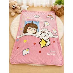 Chăn Tuyết Em Bé Hoạt Hình Dễ Thương – Chăn Nhung Mềm Mịn Cho Bé 4