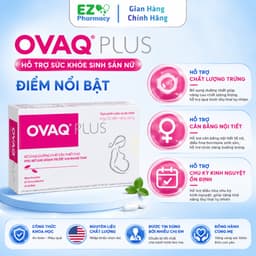OVAQ PLUS Chính Hãng Bổ sung Myo Inositol 300mg Và Dưỡng Chất Cho Phụ Nữ Chuẩn Bị Mang Thai 2