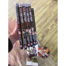 (+pos) Bộ 6q vở Thanh gươm diệt quỷ Kimetsu No yaiba Kny + pos 1