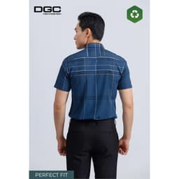 Sơ mi ngắn tay DGC Dáng ôm Perfect fit, vạt bằng với thiết kế hiện đại - SASNBF02M 4