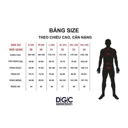 Quần short DGC với kiểu dáng basic, khỏe khoắn tạo sự gọn gàng và thoải mái khi vận động - SQSBC10M 8