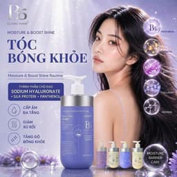 Cặp Gội & Xả Dưỡng Ẩm Phục Hồi Cho Tóc Khô Xơ B5 Clinic Hair Moisture & Boost Shine UITTLRY 500mlx2 6