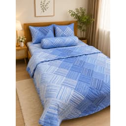 Bộ Chăn Ga Gối Lụa Tencel 5 Món 1m6 Aniva Home Cao Cấp Mềm Mịn Thoáng Mát Gối 50x70 Gối Ôm 35x100 7