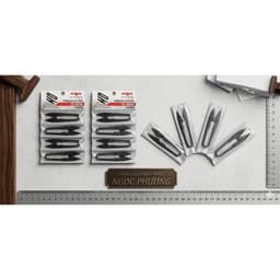 Kéo bấm chỉ đen con ó hàng loại 1 (1vĩ/12cây) 1