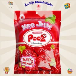 Kẹo Dẻo Jelly Trái Cây Pooz Hải Hà Gói 100g - HÀNG CHÍNH HÃNG 2