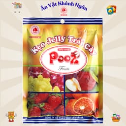 Kẹo Dẻo Jelly Trái Cây Pooz Hải Hà Gói 100g - HÀNG CHÍNH HÃNG 3