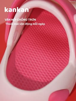Sandal Cho Bé Gái KanKanStore Xăng Đan Trẻ Em Đính Kèm Sticker Pony KA113 5