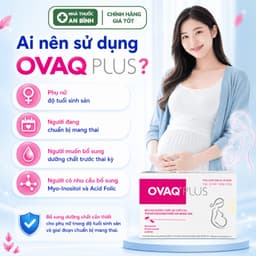 OVAQ PLUS Hộp 30 & 60 Viên - Hỗ Trợ Sức Khỏe Sinh Sản Nữ, Bổ Sung Dưỡng Chất Trước Thai Kỳ 5