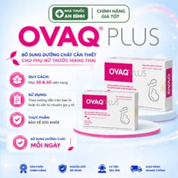 OVAQ PLUS Hộp 30 & 60 Viên - Hỗ Trợ Sức Khỏe Sinh Sản Nữ, Bổ Sung Dưỡng Chất Trước Thai Kỳ 6