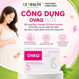 TPBVSK OVAQ PLUS – BỔ SUNG MYO-INOSITOL, D-CHIRO-INOSITOL & ACID FOLIC CHO PHỤ NỮ CHUẨN BỊ MANG THAI 3