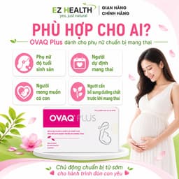 TPBVSK OVAQ PLUS – BỔ SUNG MYO-INOSITOL, D-CHIRO-INOSITOL & ACID FOLIC CHO PHỤ NỮ CHUẨN BỊ MANG THAI 5