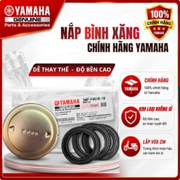 Nắp bình xăng chính hãng Yamaha, nắp xăng, nắp nhiên liệu 1