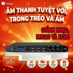 Vang JB Prosound S90Pro Limited Chống Hú Tự Động, Echo, Delay, Reverb Chỉnh Music, Micro Và Effect Cho Âm Hay, Mượt Mà. 3