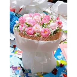 Combo 5 Cụm Trà - Cụm Hồng Trà cắm bó hoa, cắm bình hoa trang trí nhà cửa siêu đep 4