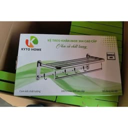 Giá Treo Khăn KYTO HOME Nhà Tắm, Vắt khăn giàn nhà tắm inox 304 - TUIDO SHOP 9
