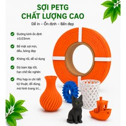 NHỰA IN 3D PLA LITE KHÔNG LÕI KAABER 1KG – GIÁ RẺ, DỄ IN, MÀU SẮC ĐA DẠNG 2