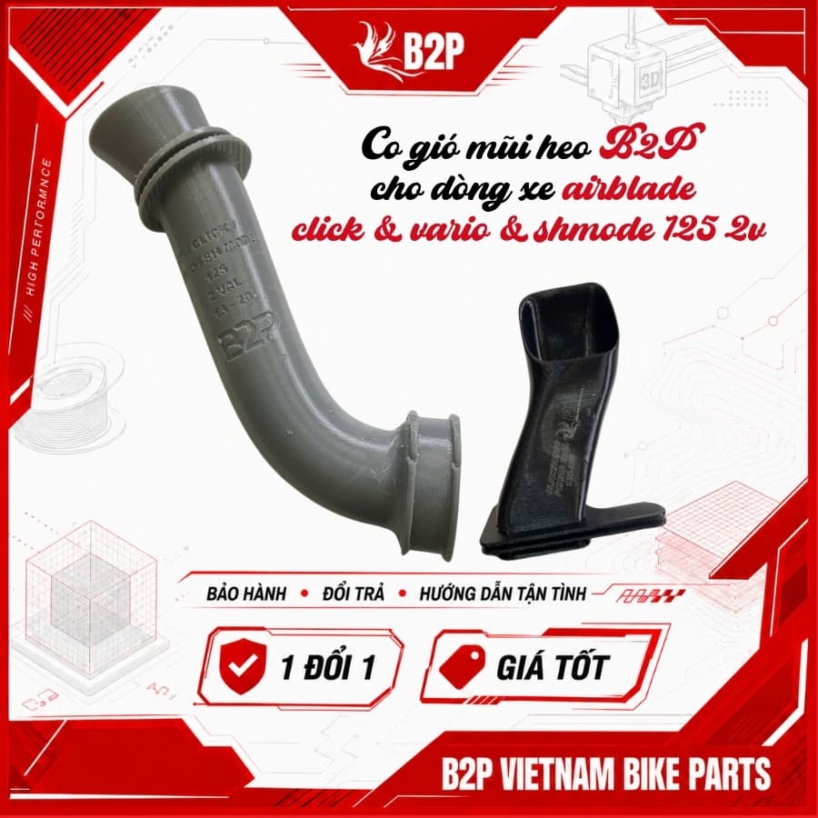 Co Gió Mũi Heo AB / CLICK/ Vario/SHmode 125 2VAL | B2P