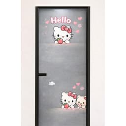 Miếng dán cửa hoạt hình sẵn keo hình micky & Tom & kity doremon 5