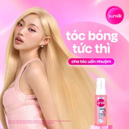 Serum Cho Tóc Bóng Mượt 100h Sunsilk Luminous UV/Glossy Black/Silky Smooth 45ml 6