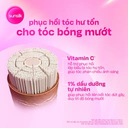 Serum Cho Tóc Bóng Mượt 100h Sunsilk Luminous UV/Glossy Black/Silky Smooth 45ml 7