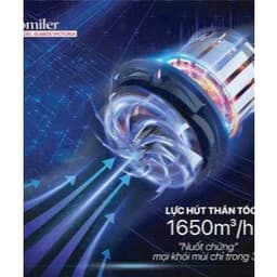 Máy hút mùi FOMILER EU 6835 VICTORIA | Động cơ BLDC công suất 1650m3/h | Model mới nhất | BH tại nhà 3