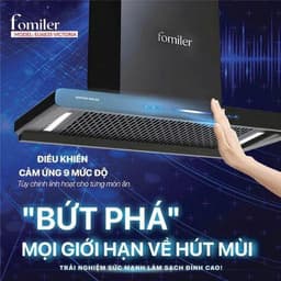 Máy hút mùi FOMILER EU 6835 VICTORIA | Động cơ BLDC công suất 1650m3/h | Model mới nhất | BH tại nhà 6