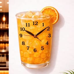 Đồng hồ hạt cafe in 3D treo tường Decor quán coffee trà sữa quà tặng khai trương ý nghĩa nội thất sang trọng 8