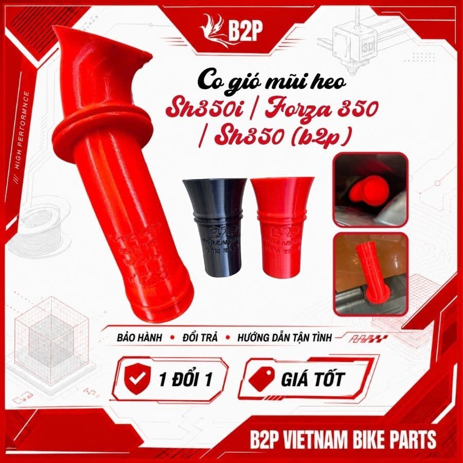 Co Gió Mũi Heo SH350i | FORZA 350 | SH 350 (B2P)