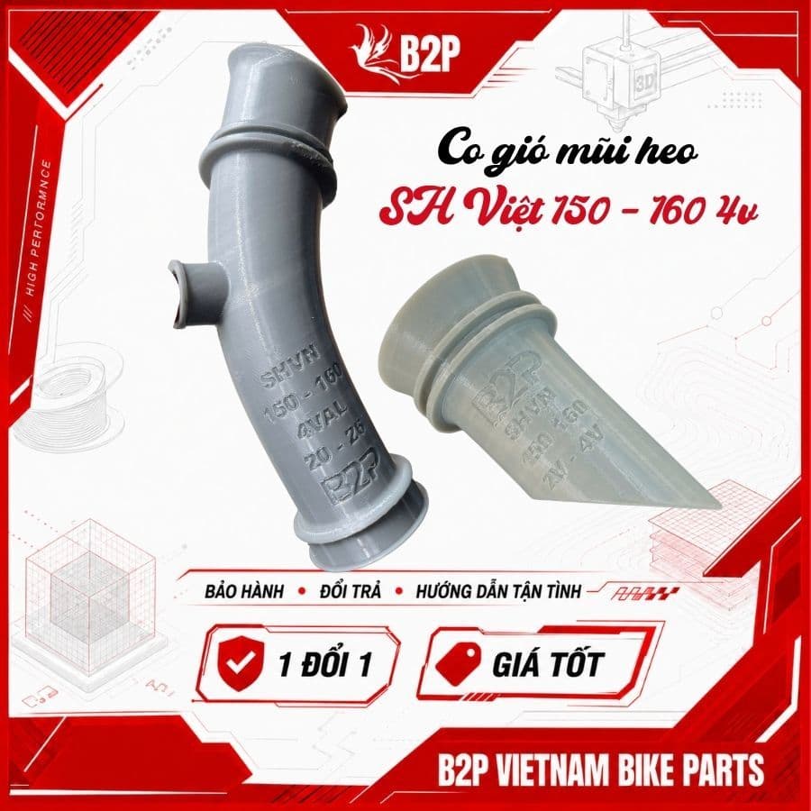 Co Gió Mũi Heo cho SH Việt 150 - 160 4VAL | B2P