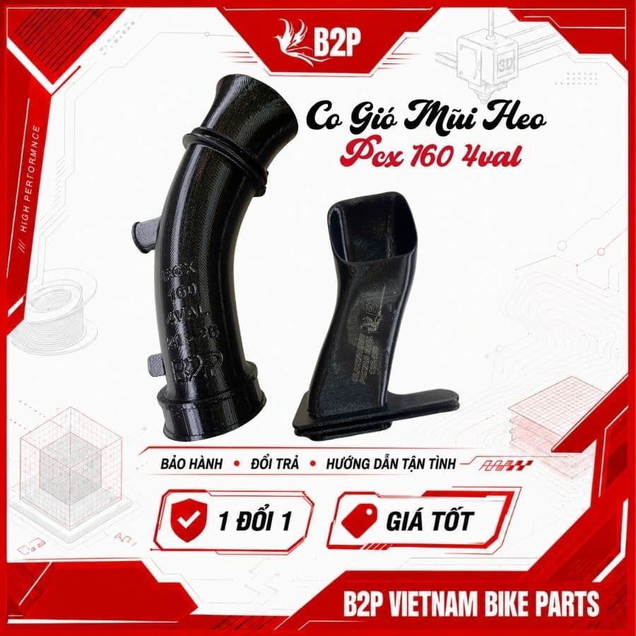 Co Gió Mũi Heo PCX 160 4VAL | B2P
