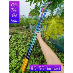 Gác tốc độ titan e về size 80cm- 90cm -100cm- 110cm gác cần câu đài 1