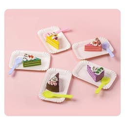 Bộ dao nĩa ăn bánh kem (dao nĩa + nến xoắn) 9