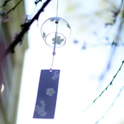 Chuông Gió Thủy Tinh Nhật Bản Furin Treo Trang Trí Phòng Ngủ Bàn Học Decor Xinh Quà Tặng May Mắn 3