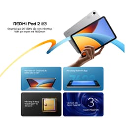 Máy Tính Bảng Xiaomi Redmi Pad 2 9.7 4+64GB | 4+128GB Chính Hãng | Bảo Hành 18 Tháng 6