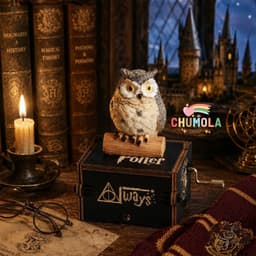 Hộp nhạc sinh nhật HAR/RY POT.TER Gryffindor quà tặng trang trí xinh xắn ý nghĩa 1