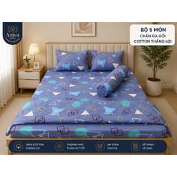 MỀN COTTON THẮNG LỢI CAO CẤP - MỀM MẠI, THOÁNG MÁT, THẤM HÚT TỐT | ANIVA HOME 7