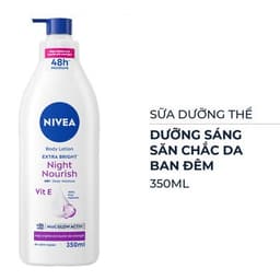 Sữa Dưỡng Thể Trắng Da Toàn Thân Giúp Phục Hồi Da Nivea Extra Bright 350ml 6