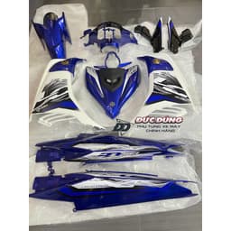 Dàn áo Ex 135 trắng xanh up style Malai tặng kèm tem khi mua áo 1