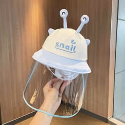 🌸FREESHIP🌸Mũ nón tai bèo chống nắng cho Bé(từ 5th-3 tuổi) có kính chắn gió, cản bụi bào vệ sức khoẻ 4