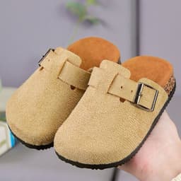 Sục Da Lộn Cho Bé – Phong Cách Bánh Mì Cực Chất, Giày Lười Phong Cách Vintage Cho Bé 4