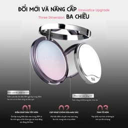 MENOW x MENGLAN PANDA Phấn phủ nén gấu trúc khổng lồ kiềm dầu giữ tone vượt trội 21g(Bao gồm và bông phấn) 7